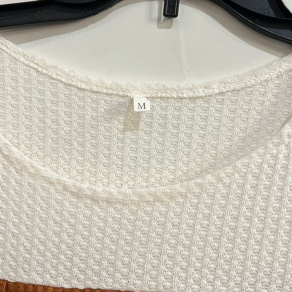 Rust Long Sleeve Top Medium - Picture 5 of 5